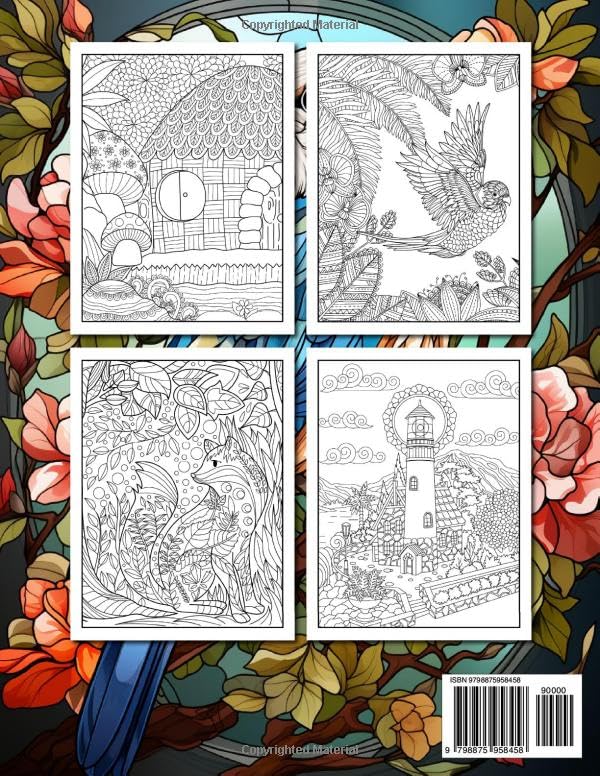 123 Relax and Breathe: Soothing Adult Coloring Book for Anxiety and Stress Relief